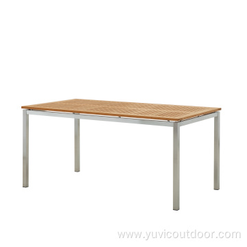 Wholesale Burma Teak Material Outdoor Dining Table